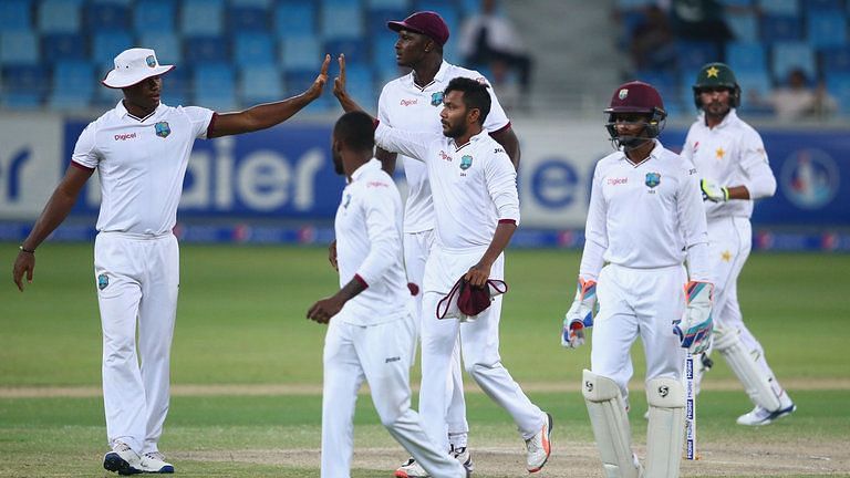 Devendra Bishoo ripped apart the Pakistan batting lineup